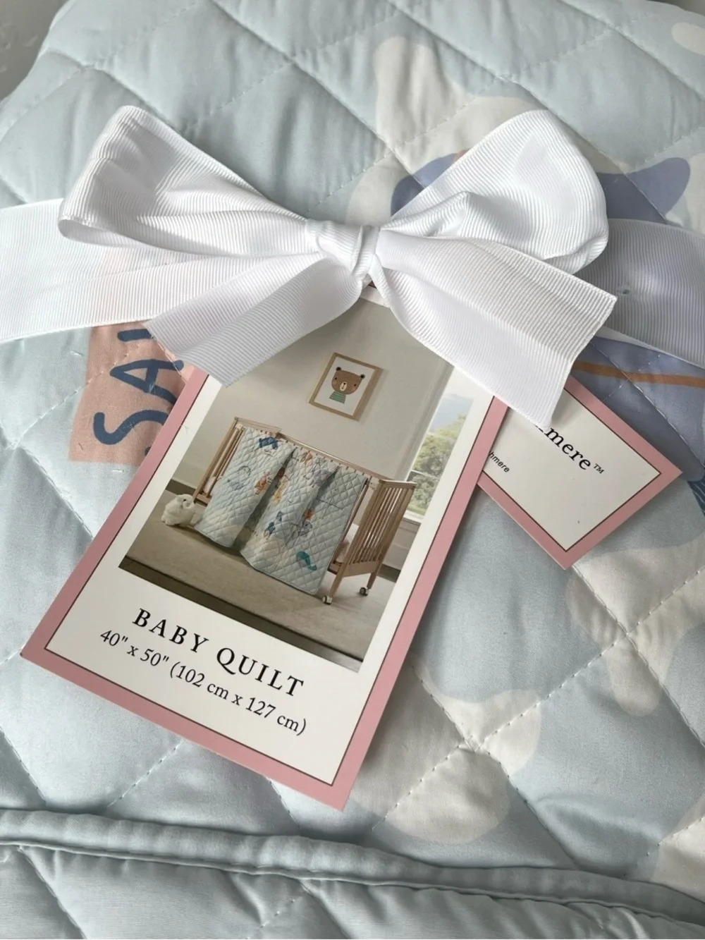 NWT Cupcakes and Cashmere Baby Quilt